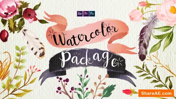 Videohive Handwriting Watercolor Package Videohive Handwriting Watercolor Package