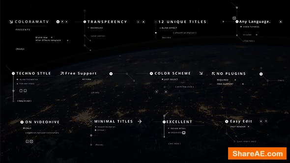 Videohive Blink Titles