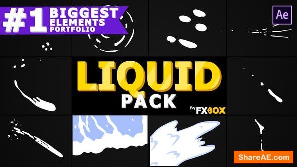 Videohive Liquid Shape Elements | After Effects Videohive Liquid Shape Elements | After Effects
