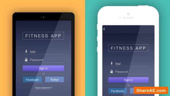 Videohive Flat App Promo 12609876 Videohive Flat App Promo 12609876