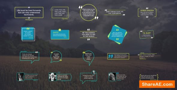 Videohive Quotes Pack Videohive Quotes Pack