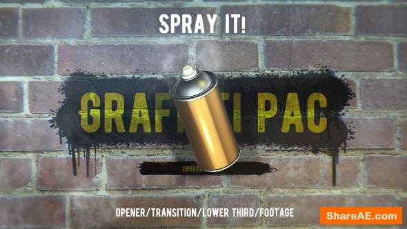 Videohive Graffiti Pac Videohive Graffiti Pac