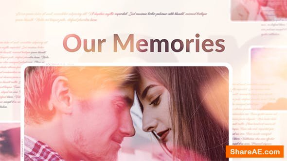 Videohive Our Memories Slideshow 21583038 Videohive Our Memories Slideshow 21583038