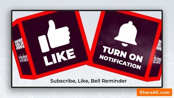 Videohive Youtube Subscribe Videohive Youtube Subscribe