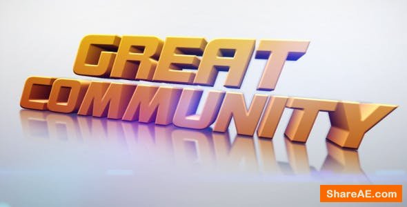 Videohive 3D Text Openers Videohive 3D Text Openers