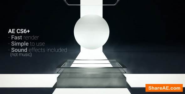 Videohive White Sphere Logo Reveal