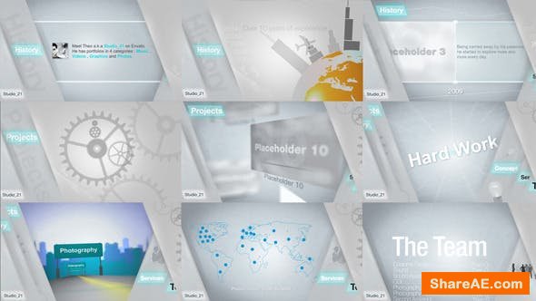 Videohive Corporate Showcase - Video Reel Videohive Corporate Showcase - Video Reel