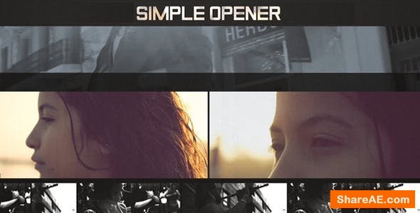 Videohive Dynamic and Simple Opener Videohive Dynamic and Simple Opener