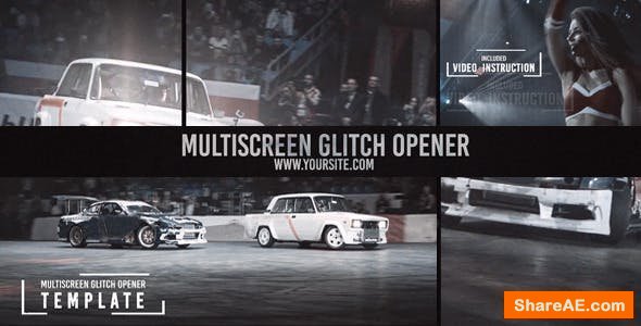 Videohive Multiscreen Glitch Opener/Reel Videohive Multiscreen Glitch Opener/Reel