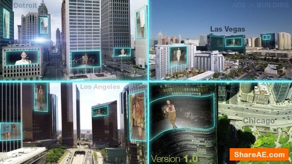Videohive Outdoor LED Advertising Displays Videohive Outdoor LED Advertising Displays