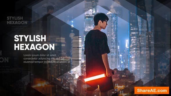 Videohive Slideshow - Stylish Hexagon Videohive Slideshow - Stylish Hexagon