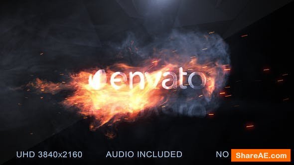 Videohive Flame Logo Reveal Videohive Flame Logo Reveal