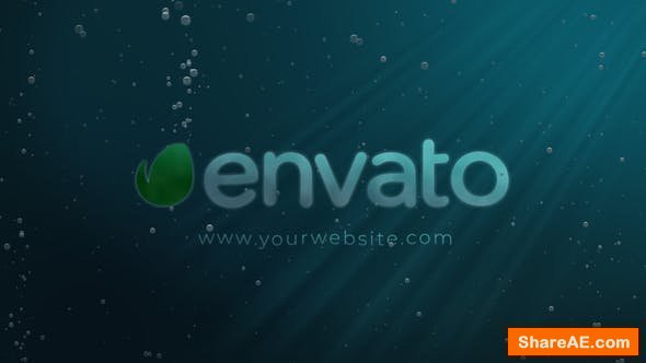 Videohive Underwater Logo Videohive Underwater Logo