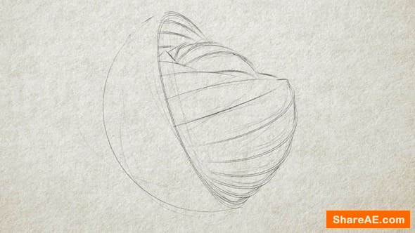 Videohive Pencil Sketch - Logo Reveal Videohive Pencil Sketch - Logo Reveal