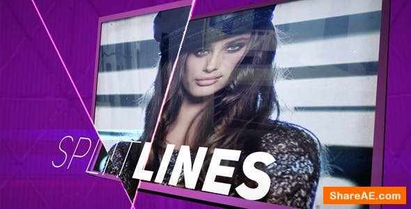 Videohive Split Lines