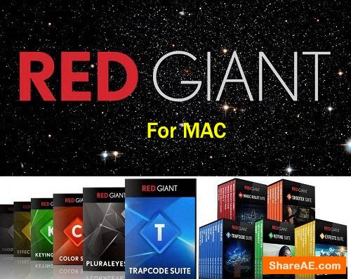 Red Giant Complete Suite 2019 for Adobe (Updated 30.07.2019) MacOS Red Giant Complete Suite 2019 for Adobe (Updated 30.07.2019) MacOS