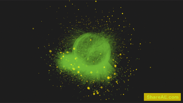 Videohive Galactic Blast Logo Videohive Galactic Blast Logo