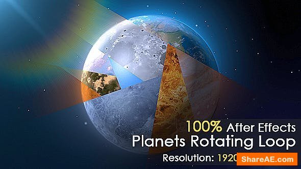 Videohive Planet Rotating Videohive Planet Rotating