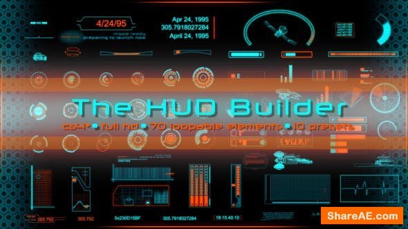 Videohive The HUD Builder Videohive The HUD Builder