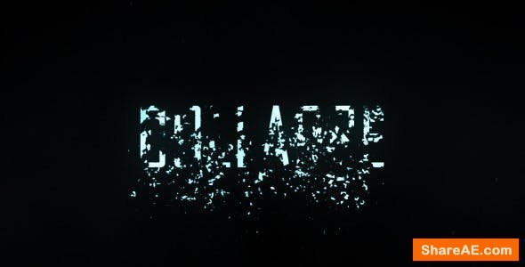 Videohive Collapse Title Trailer Videohive Collapse Title Trailer