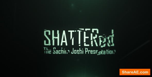 Videohive Shattered Cine Titles Videohive Shattered Cine Titles