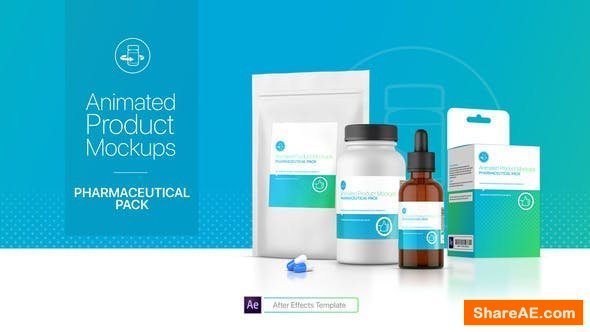 Videohive Animated Product Mockups - Pharmaceutical Pack Videohive Animated Product Mockups - Pharmaceutical Pack