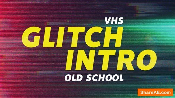 Videohive Glitch Intro 21625498 Videohive Glitch Intro 21625498