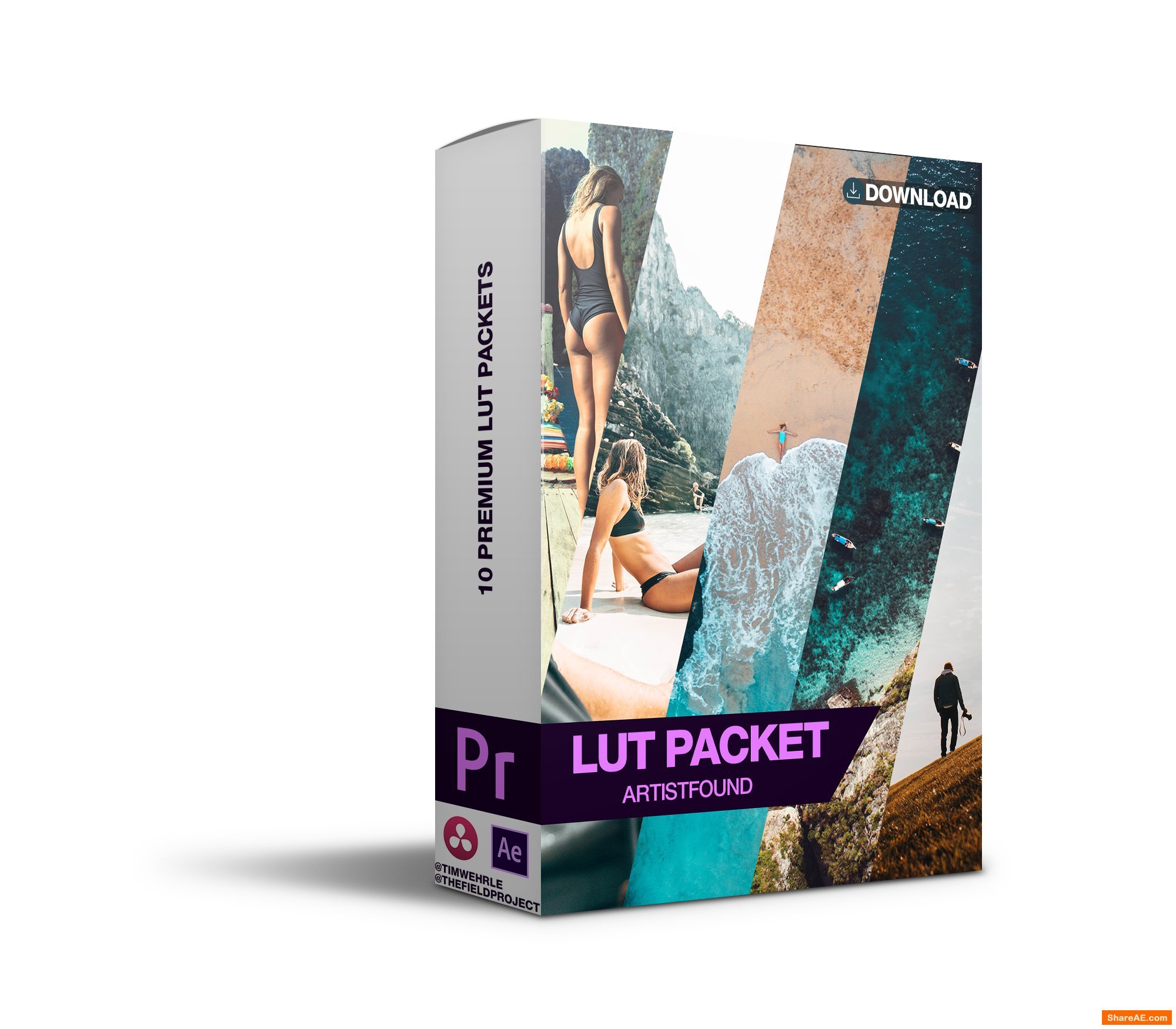 Artist Found LUT Package Artist Found LUT Package