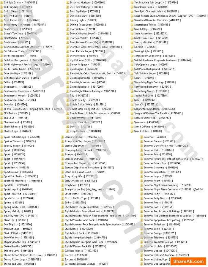 Stock Music Bundle [2012-2019] (Audiojungle)