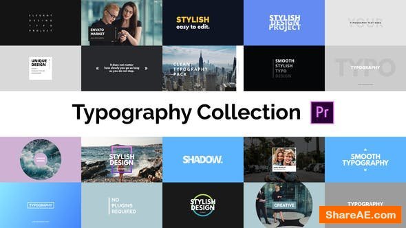 Videohive Typography Essential - For Premiere Pro Videohive Typography Essential - For Premiere Pro