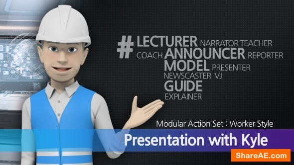 Videohive Presentation With Kyle: Worker Style Videohive Presentation With Kyle: Worker Style