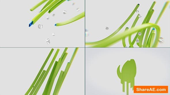 Videohive Sliced Logo Videohive Sliced Logo
