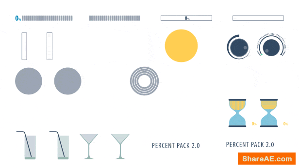 Videohive Percent Pack 2.0 Videohive Percent Pack 2.0