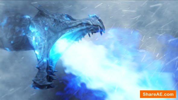 Videohive Ice Dragon | Frost Reveal