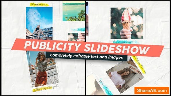 Videohive Publicity Slideshow Videohive Publicity Slideshow