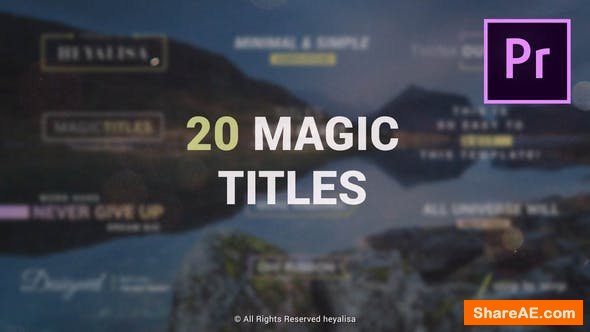 Videohive Essential // Minimal Simple Titles Pack for Premiere Pro Videohive Essential // Minimal Simple Titles Pack for Premiere Pro