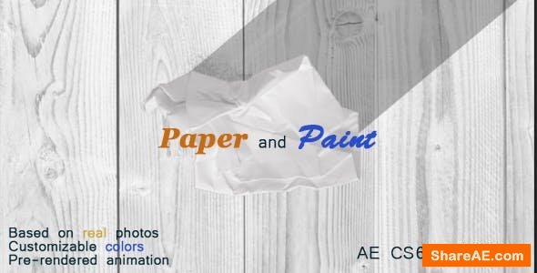Videohive Paper Logo Reveal Videohive Paper Logo Reveal