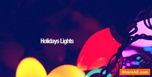 Videohive Holiday Lights Videohive Holiday Lights