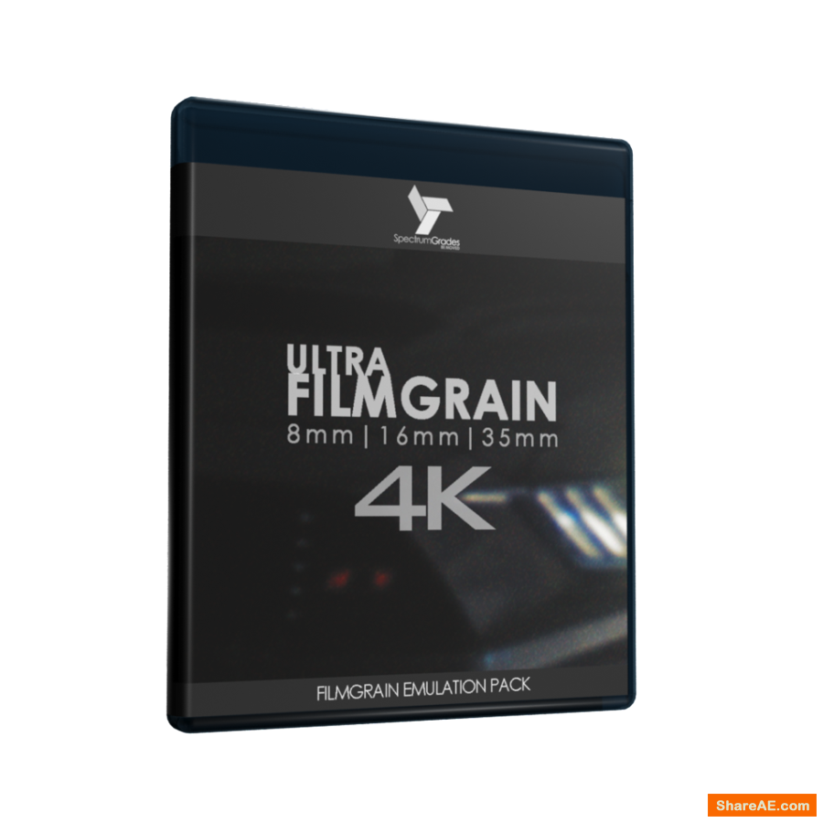 ULTRA-FILMGRAIN 4K PROFESSIONAL ORGANIC ANALOGUE FILM LOOK 8MM | 16MM | 35MM - Spectrum Grades ULTRA-FILMGRAIN 4K PROFESSIONAL ORGANIC ANALOGUE FILM LOOK 8MM | 16MM | 35MM - Spectrum Grades