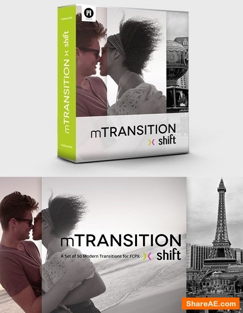 mTransition Shift - 50 Modern Transitions for Final Cut Pro X - MotionVFX mTransition Shift - 50 Modern Transitions for Final Cut Pro X - MotionVFX