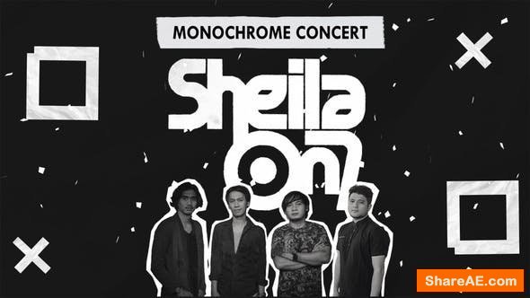 Videohive Monochrome Concert Promo Videohive Monochrome Concert Promo