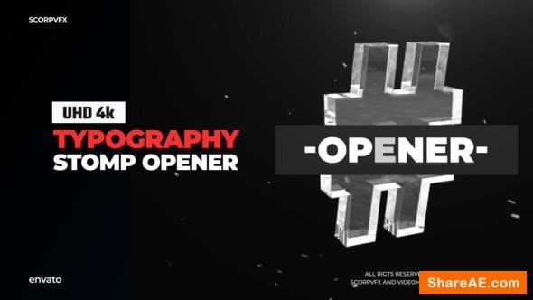 Videohive Typography & Symbols Intro Videohive Typography & Symbols Intro