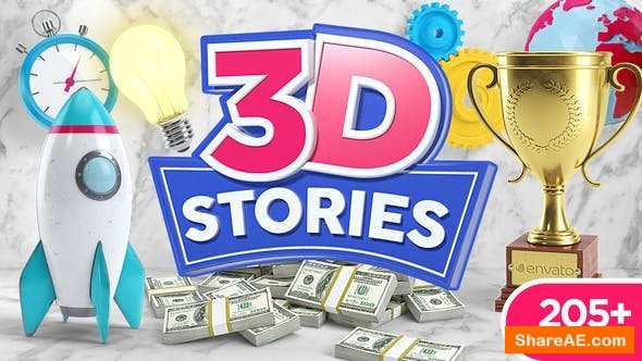Videohive 3D STORIES | Icons Explainer Toolkit v2 Videohive 3D STORIES | Icons Explainer Toolkit v2