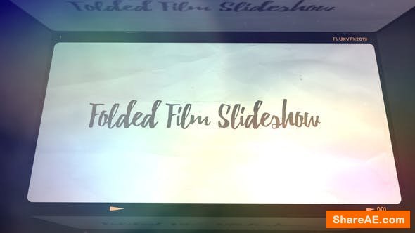 Videohive Folded Film Slideshow Videohive Folded Film Slideshow