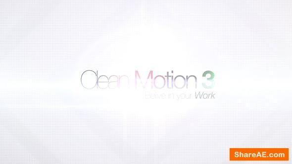 Videohive Clean Motion 3 Videohive Clean Motion 3