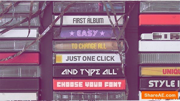 Videohive Cassette Fever Videohive Cassette Fever