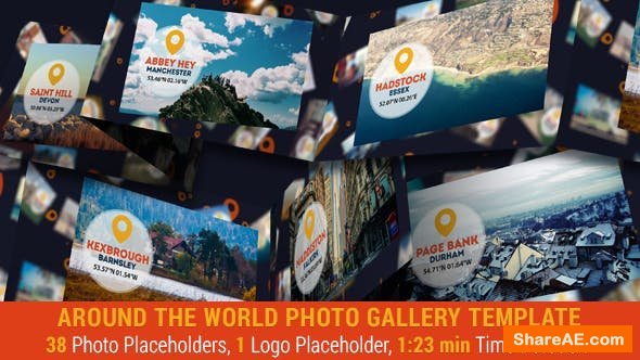Videohive Around The World Photo Gallery Videohive Around The World Photo Gallery