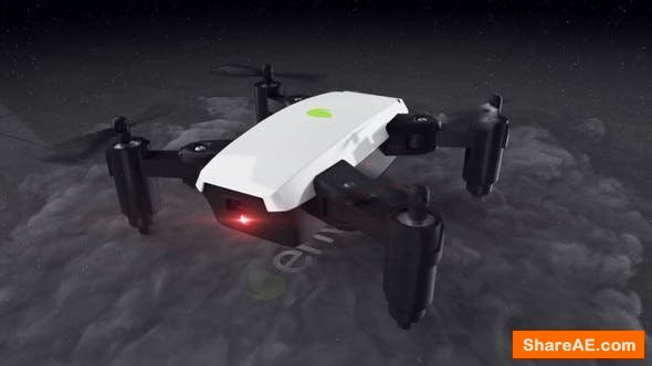 Videohive Quadcopter Drone Logo Videohive Quadcopter Drone Logo