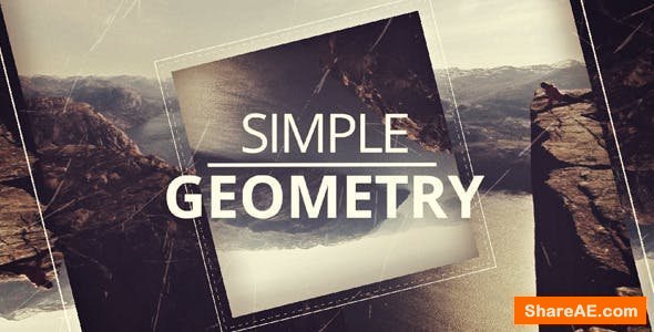 Videohive Simple Geometry Opener Videohive Simple Geometry Opener