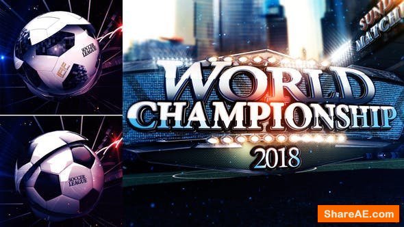 Videohive Soccer Championship Promo Videohive Soccer Championship Promo